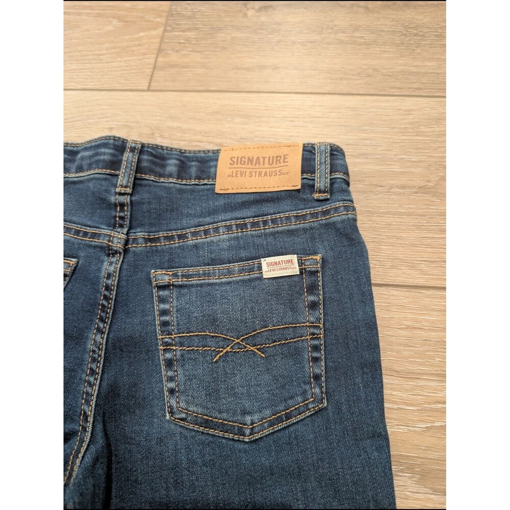 Signature by Levi Strauss Dark Blue Super Skinny jeans kids 10R